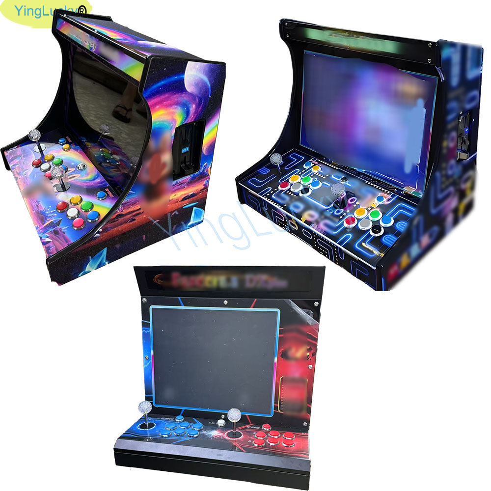 Arcade Card Vending Machine - 2-Spieler-Arcade-Videospielkonsole mit 22/19/17 Zoll LCD-Bartop-Display, ausgestattet