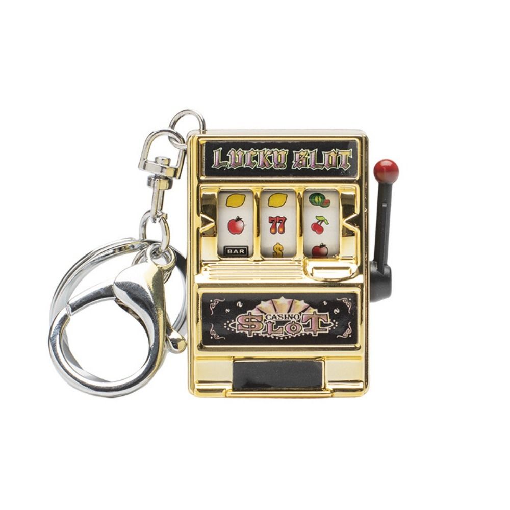 Fruit Slot Machine - Lustige Antistress-Spiele für Kinder: Spielautomaten-Schlüsselanhänger, Fruchtmaschinen,