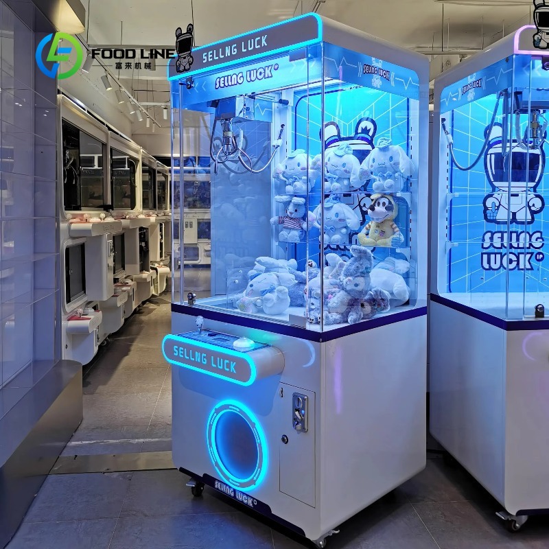 Arcade Games And Vending - Maßgefertigte Münzbetriebene Metall-Greifautomaten, Plüschtier-Verkaufsautomat für Vergnügungsparks,