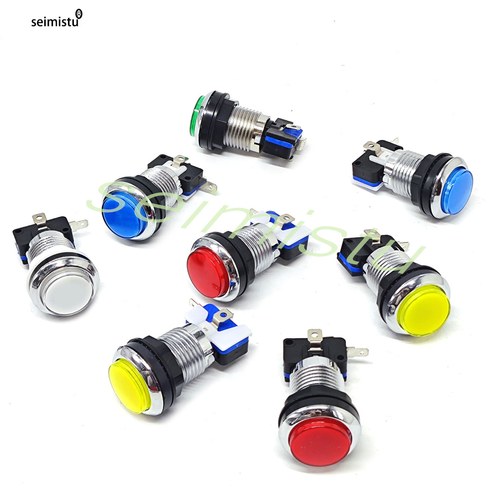 33mm Arcade-Taste Push-LED-Lic – Arcade Button Pcb Bewertung und Preis