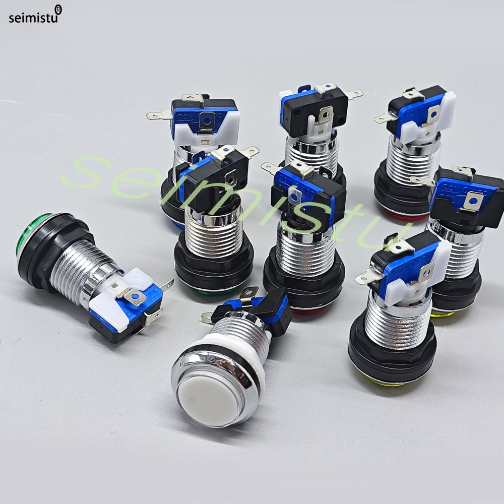 33mm Arcade-Taste Push-LED-Lic – Arcade Button Pcb Bewertung und Preis