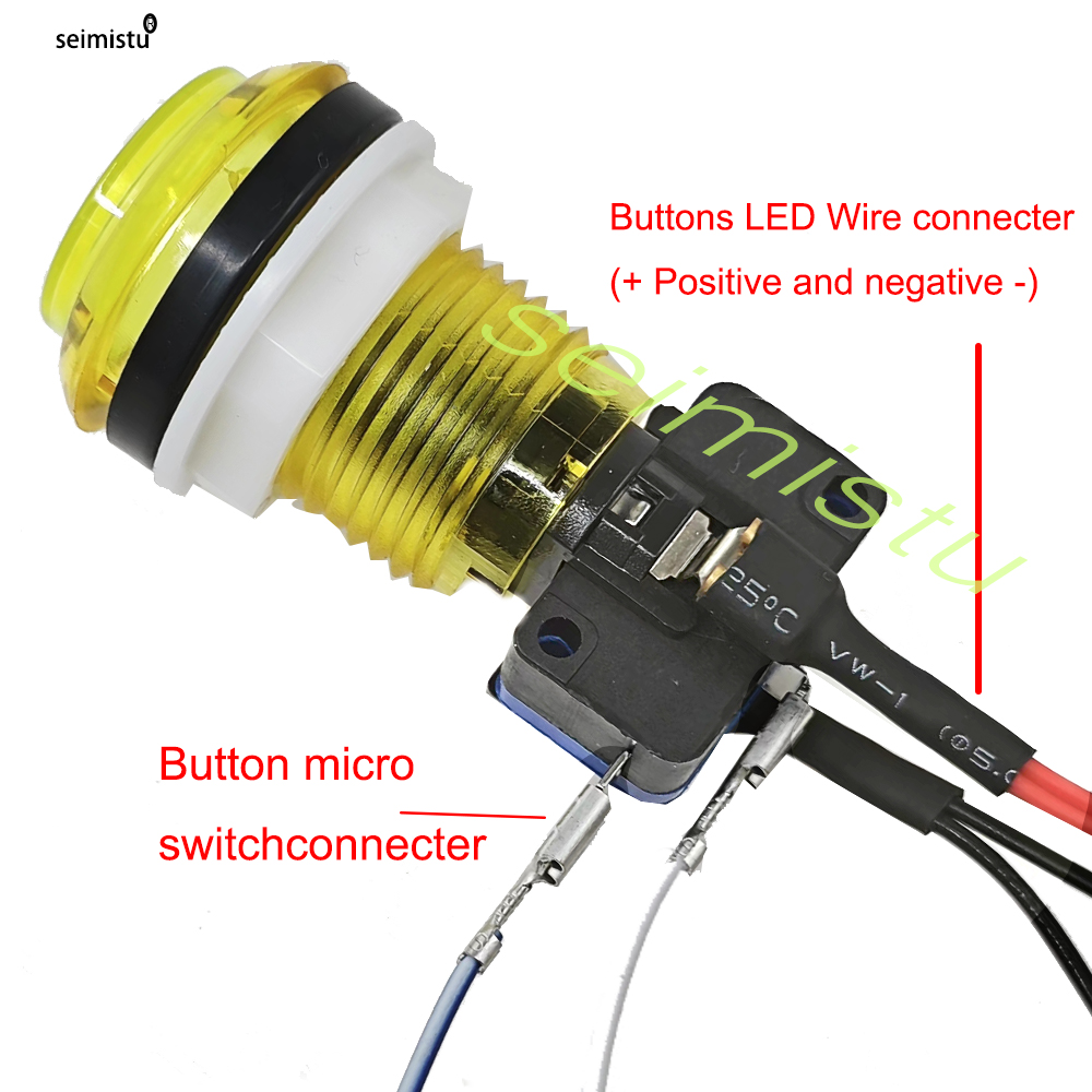 10 stücke LED Arcade Spiel Pus – Arcade Button Pcb Bewertung und Preis