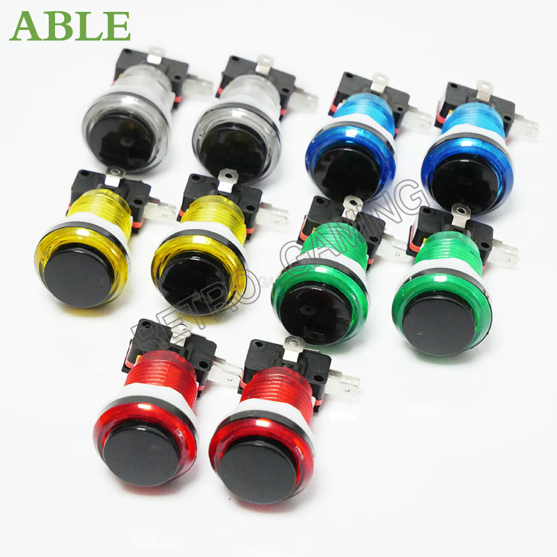 12 Stück 6 Farben Arcade-LED-D – Arcade Button Pcb Bewertung und Preis